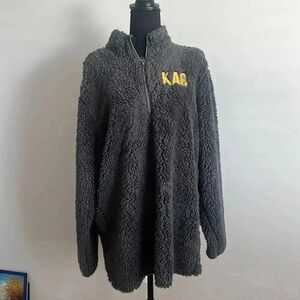 Kappa Alpha Theta, quarter zip coat by Oxford America